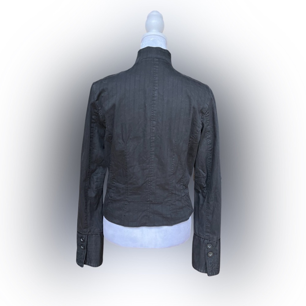 Ben Sherman Women’s Black Cotton Jacket Size Medium - Picture 3 of 8